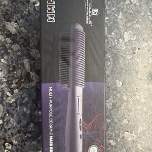 Ceramic Purple Hair Brush